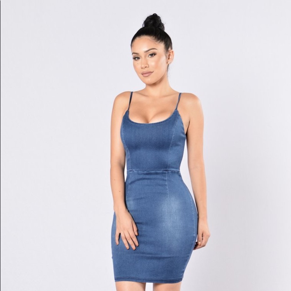 Fashionnova Denim Dress